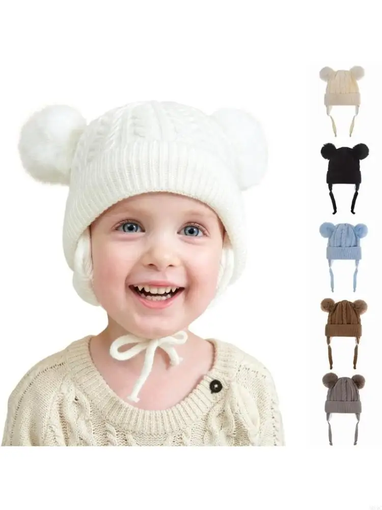 

M89C Multifunction Baby Hat Ear Protections Hat Ensures Warmth & Comfort In Cold Months