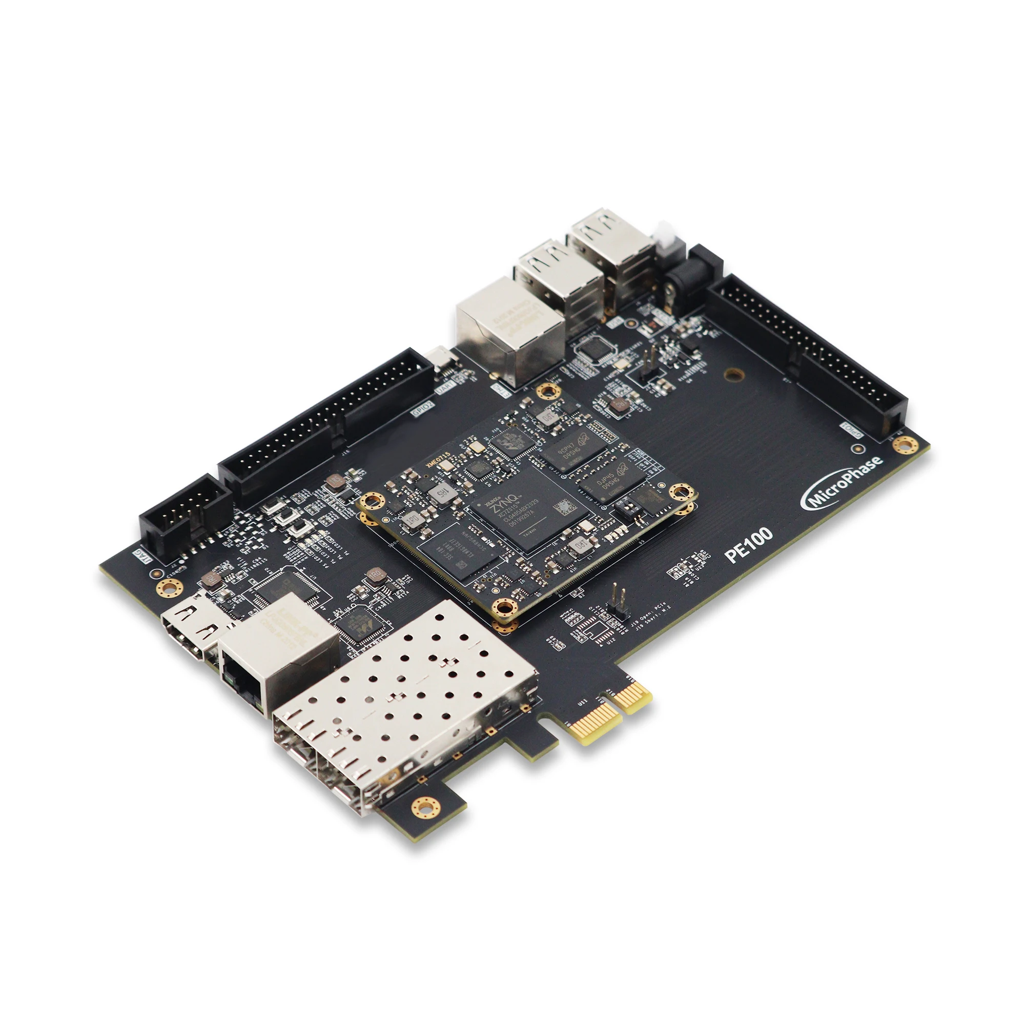 Płytka rozwojowa Microphase FPGA ZYNQ ARM XC7Z015 PCIE SFP 7015 PE100XME0715