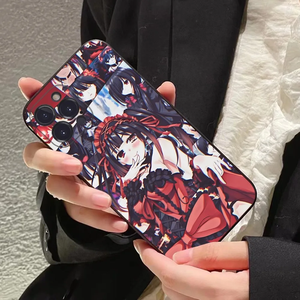 Kurumi Tokisaki Date A Live  Phone Case For iPhone 15 14 11 12 13 Mini Pro XS Max Cover 6 7 8 Plus X XR SE 2020 Funda Shell