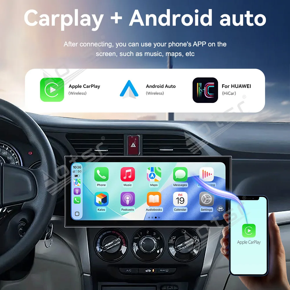 CarPlay 15.8'' Android 15 para Honda CRIDER 2016, Gadgets para Carro, GPS Automotivo, Acessórios para Carro, Navegação, Tela HD, Reprodutor Multimídia