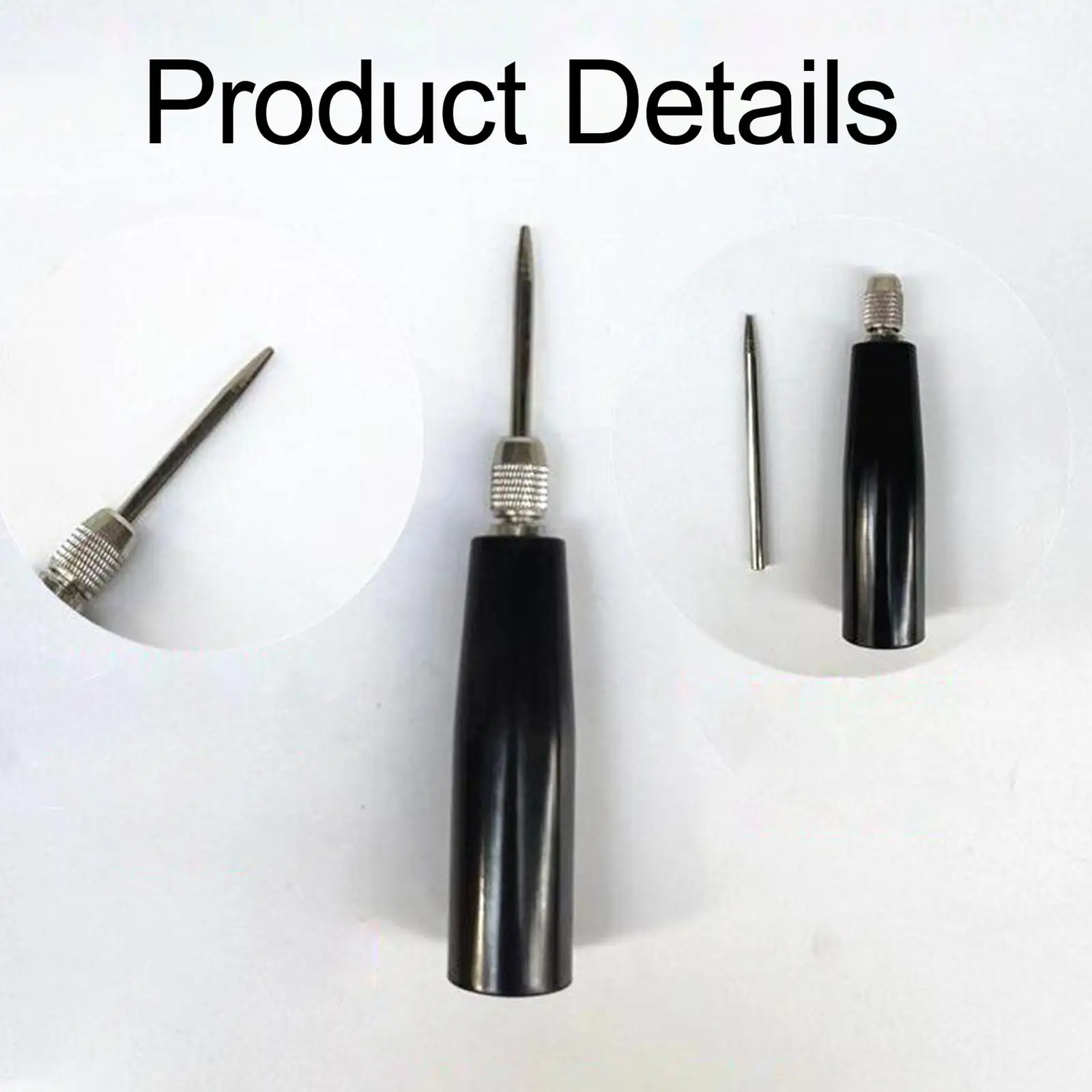 مضرب التوتير Awl لتقوم بها بنفسك في الهواء الطلق المهنية طول 17.5 سنتيمتر سلسلة المساعدة تنس مضرب بدمنتون الخرامه الريشة اكسسوارات