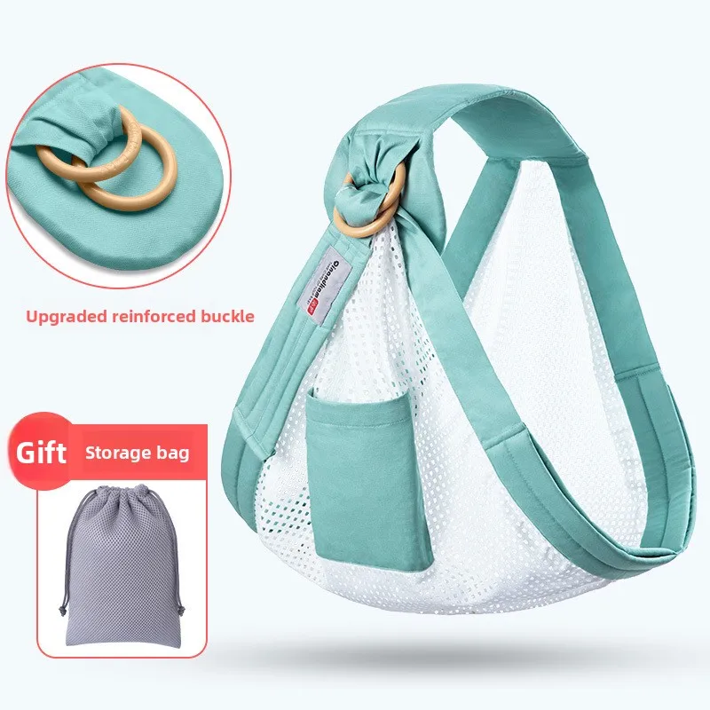 

Newborn Multi-Functional Baby Carrier-Cross-Carry Nursing Cover,Summer Breathable Mesh,Soft Skin-Friendly Parent-Child Essential