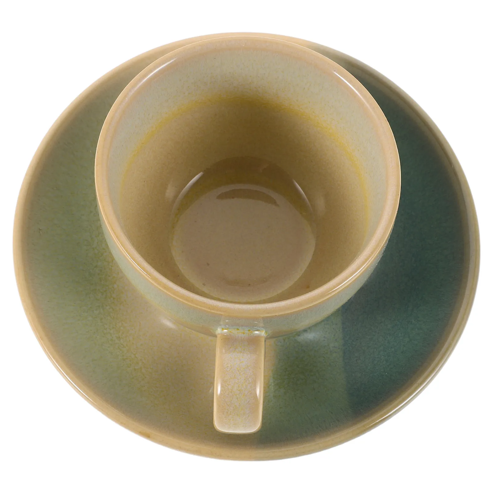 1 set Coffee Cup Saucer Tea Milk Ceramic Halloween Christmas New Year Ceramic Cup Saucer Set Ceramic Tea Cup Saucer Vintage - view 4