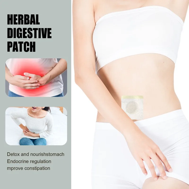 Adesivo herbal para aliviar o fígado, adesivo para aliviar a dor do corpo