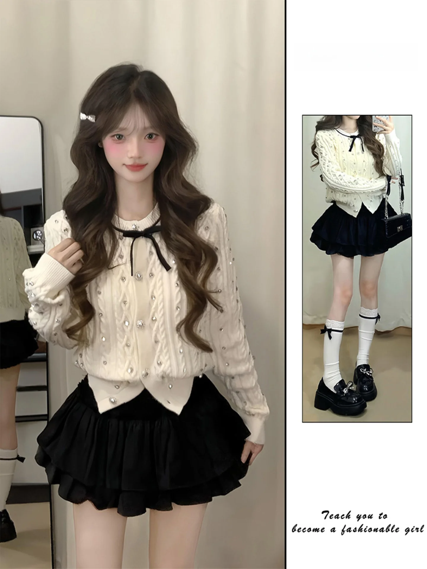 

Bla Cake Skirt f-length A-line Puffy Women's Spicy Girl Spring Autumn Ballet Sle High Waist Versatile ort Skirt