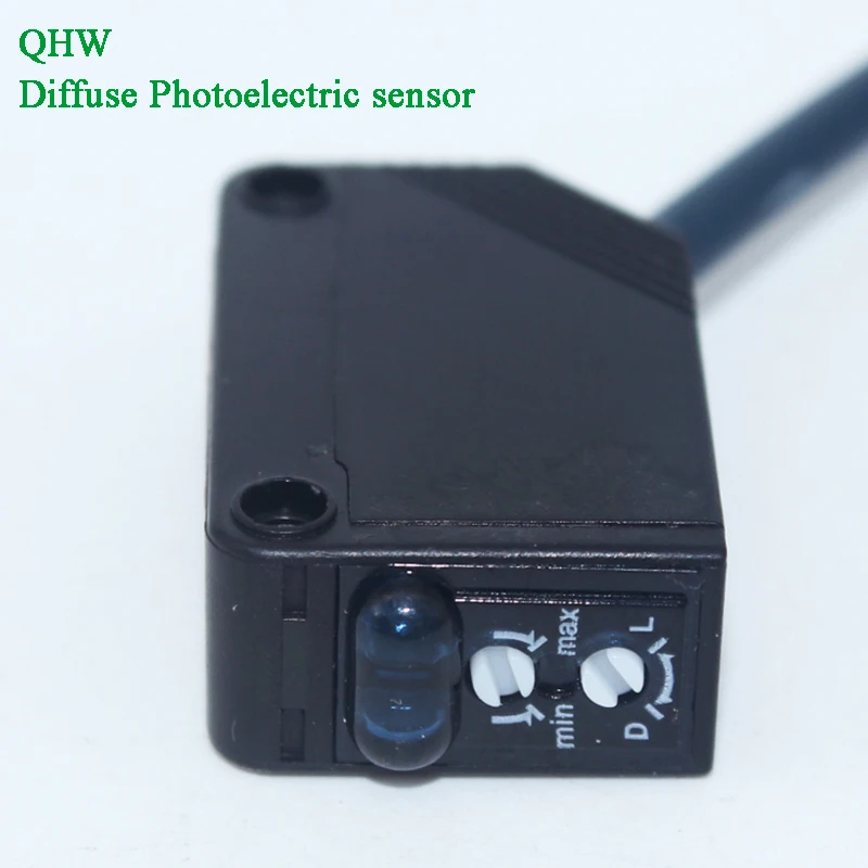 20 ou 50cm npn pnp sensor reflexivo difuso interruptor de proximidade fotoelétrico fotocélula objeto detector sensor de movimento interruptor de luz