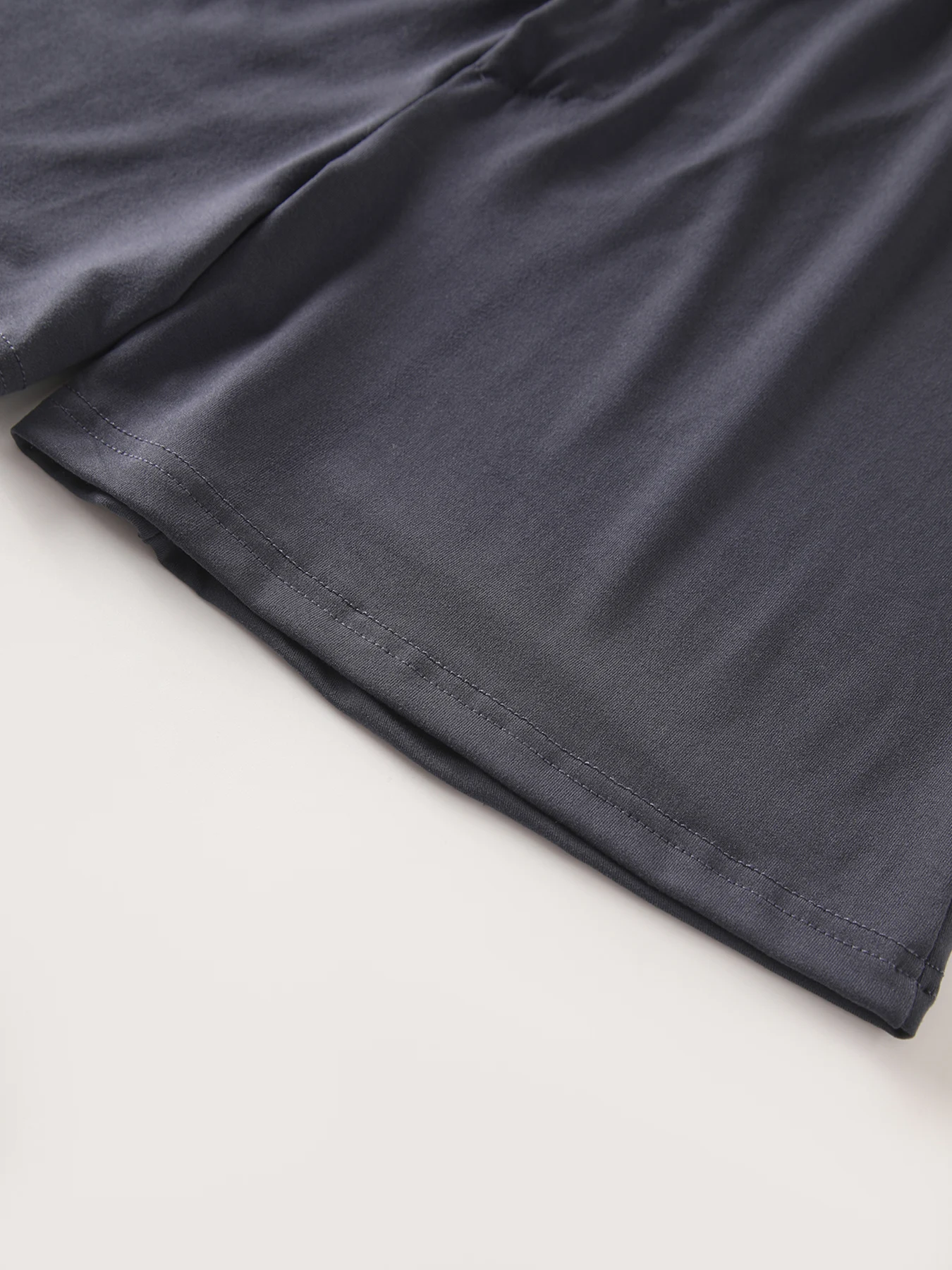 3-teiliges Set Herren-Shorts für alle Jahreszeiten, einfarbig, in großen Größen, bequeme und einfache flache Hosen, lässige Strandshorts – Detail 7