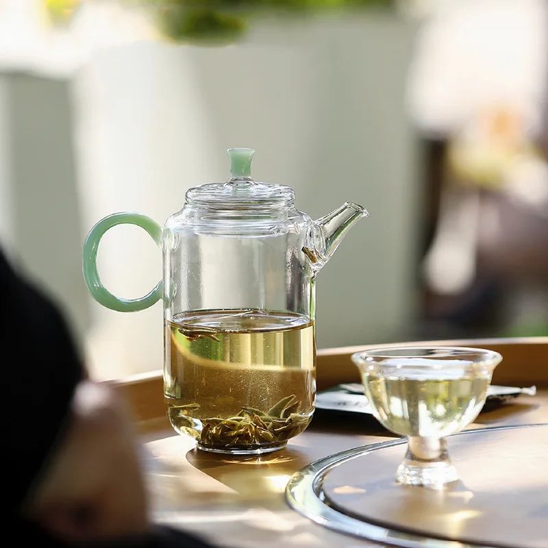 High Borosilicate Heat-resistant Glass Cold Brewing Pot Single Pot Special Brewing Teapot Japanese Flower Teapot Tea Kettle