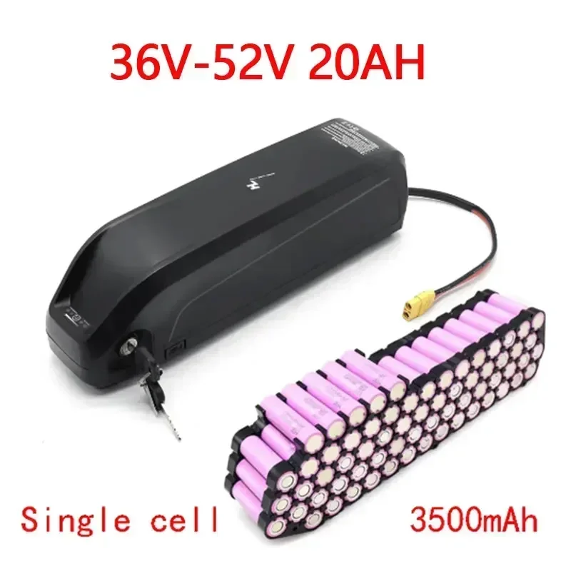 

Original battery 36V 48V 20AH Hailong Ebike battery 30A BMS 350W 500W 750W 1000W 18650 35E battery tax-free gift charger