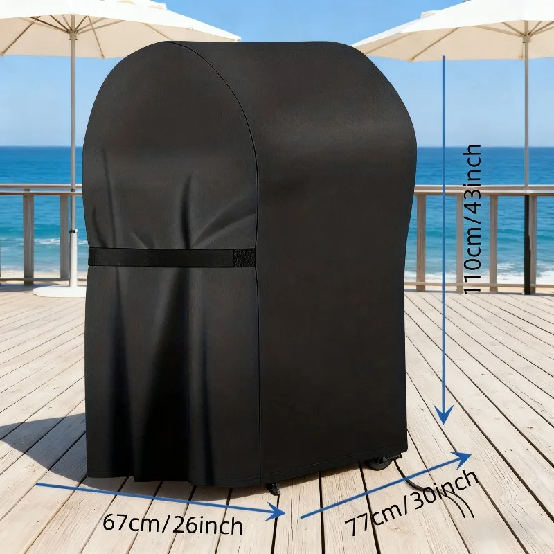 

Circular Barbecue Cover, Rain, Dust, Water and Sun Protection Cover, Semi-circular Barbecue Grill Cover