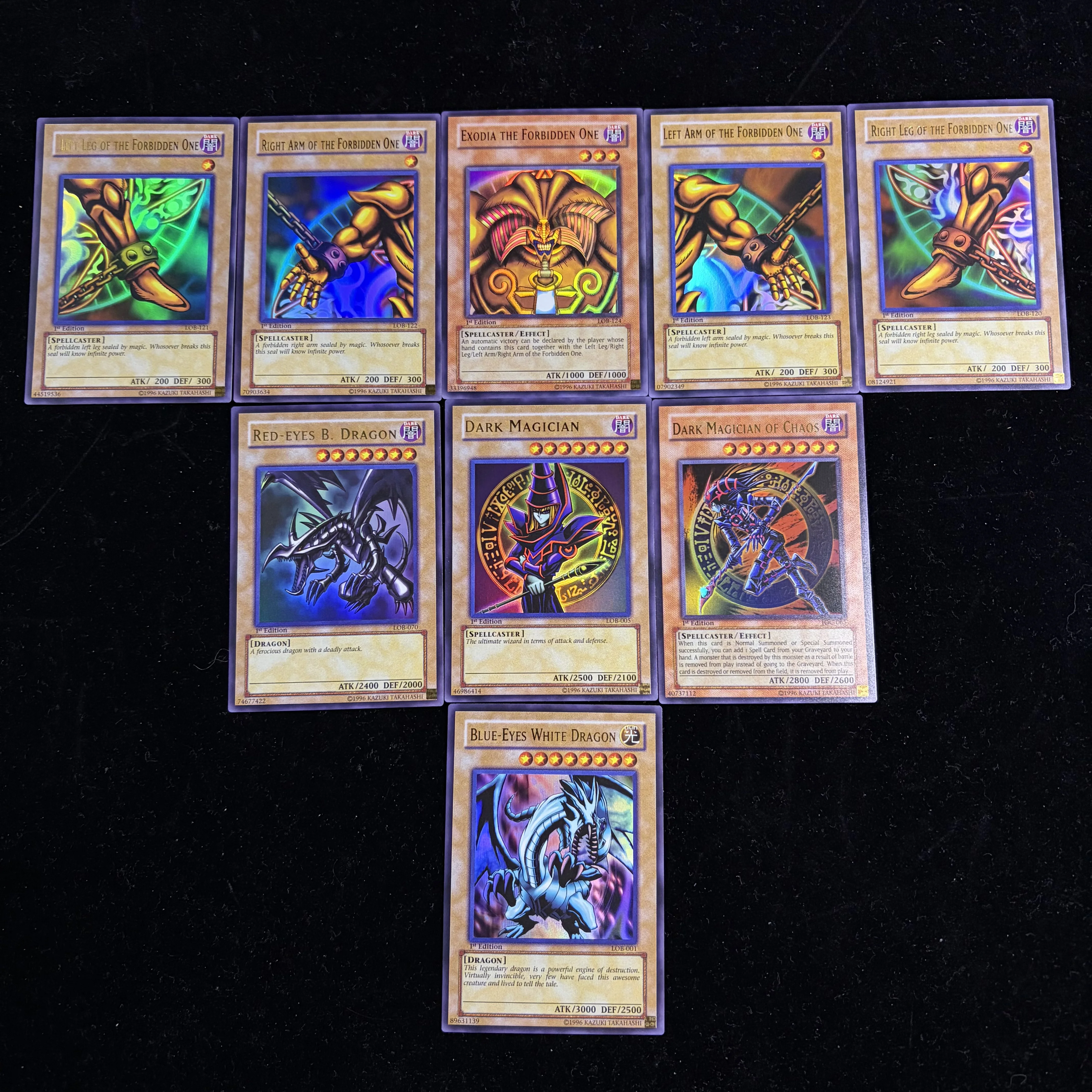 YuGiOh SUPER RARE Card Blue-Eyes Darklord Asmodeus Torrential