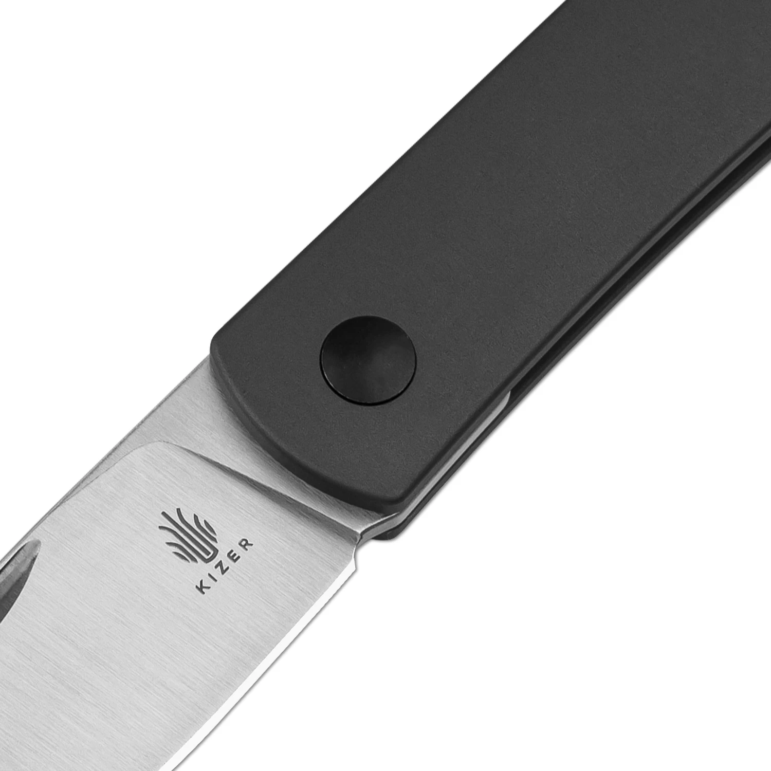 Imagem -06 - Kizer-caça Canivete Yorkie V3525a4 Nitro-v Aço com Alça de Alumínio Bushcraft Ferramentas Facas ao ar Livre