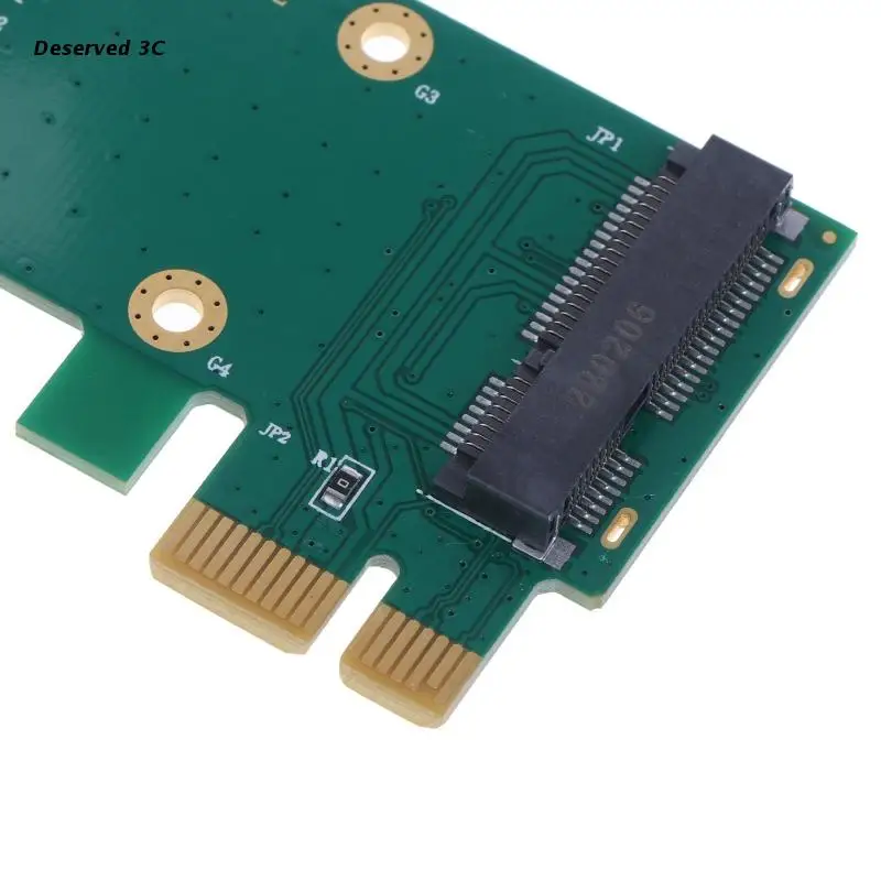 Pci-express Adapter WIFI zielona edycja karta rozszerzająca PCIE na Mini PCIE