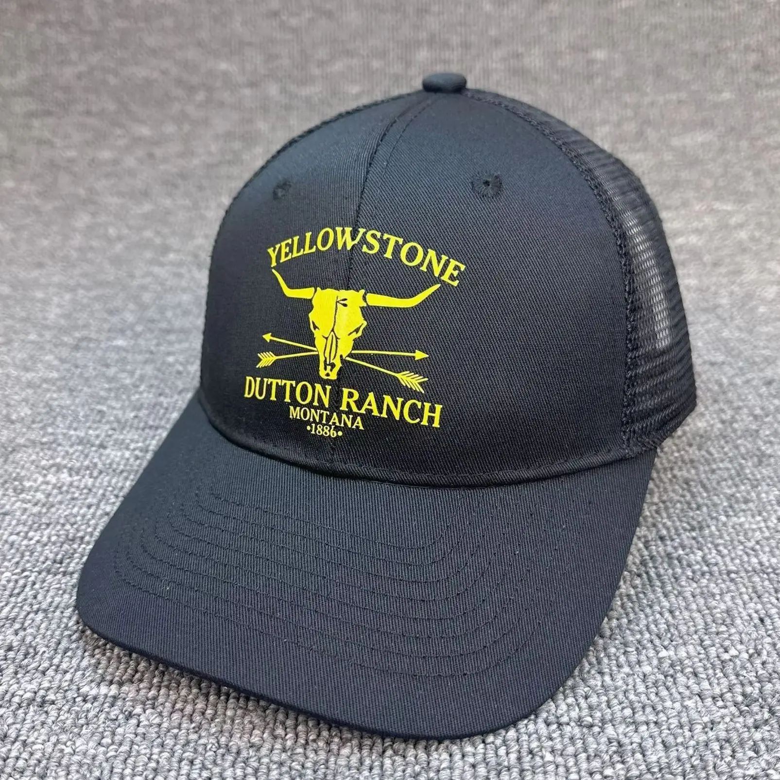 YELLOWSTONE Dutton Ranch Baseball Cap Sun Snapback Hat Spring Autumn Trucker Caps Sport Hip Hop Fitted Hats for Men Women