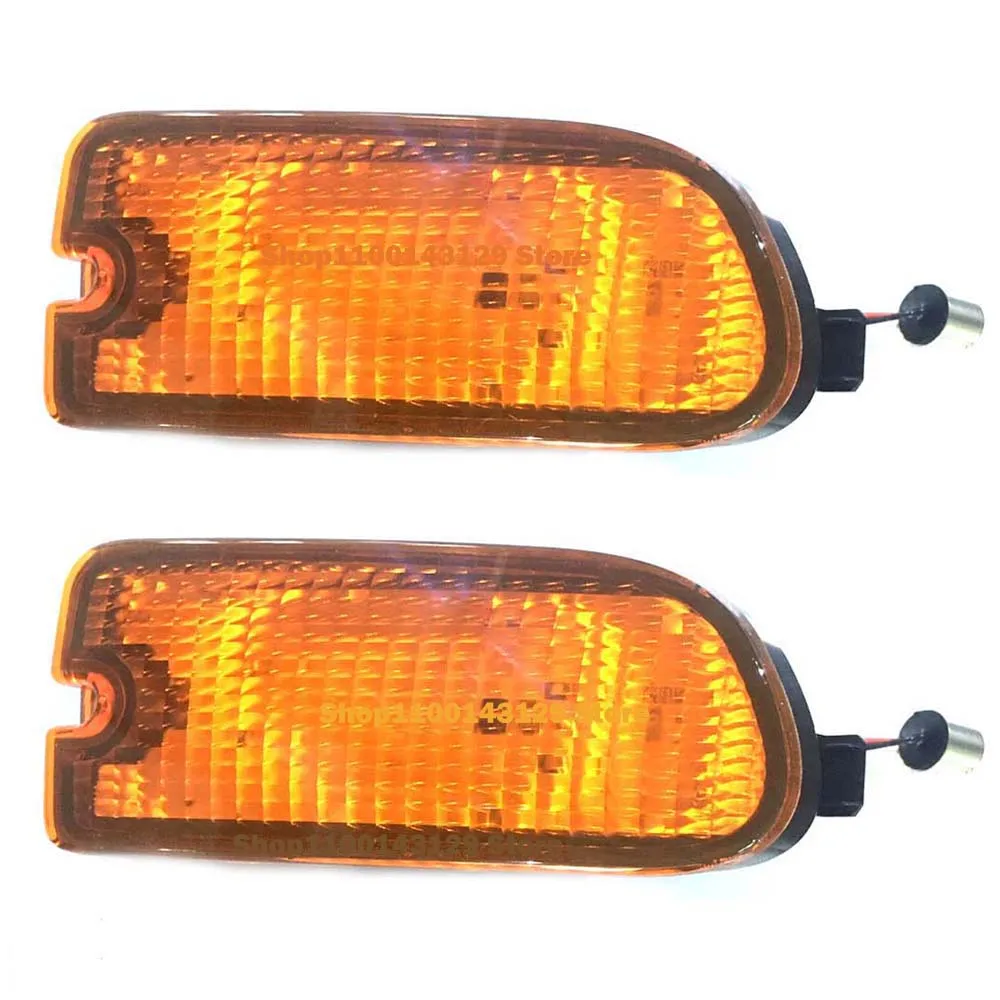 Car LED Turn Signal Indicator Lights For Subaru Impreza RS Coupe 1999-2001 Sedan Front Bumper Fender Side Marker Blinker Lights