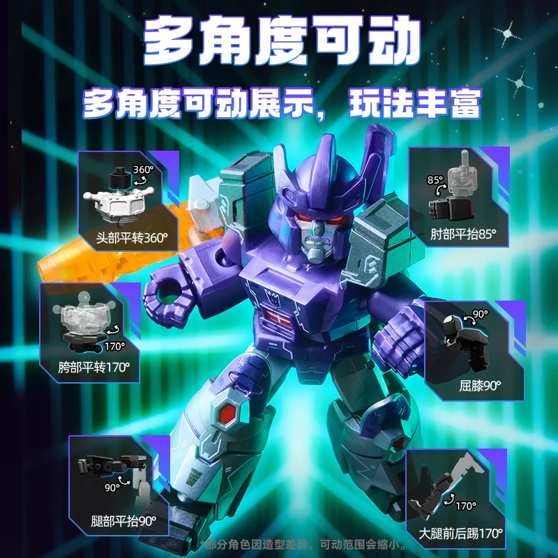 Blokees الأصلي المدافع الإصدار 5 التحول تتويج Starscream نحلة Soundwave اللبنات ألعاب شخصيات الحركة