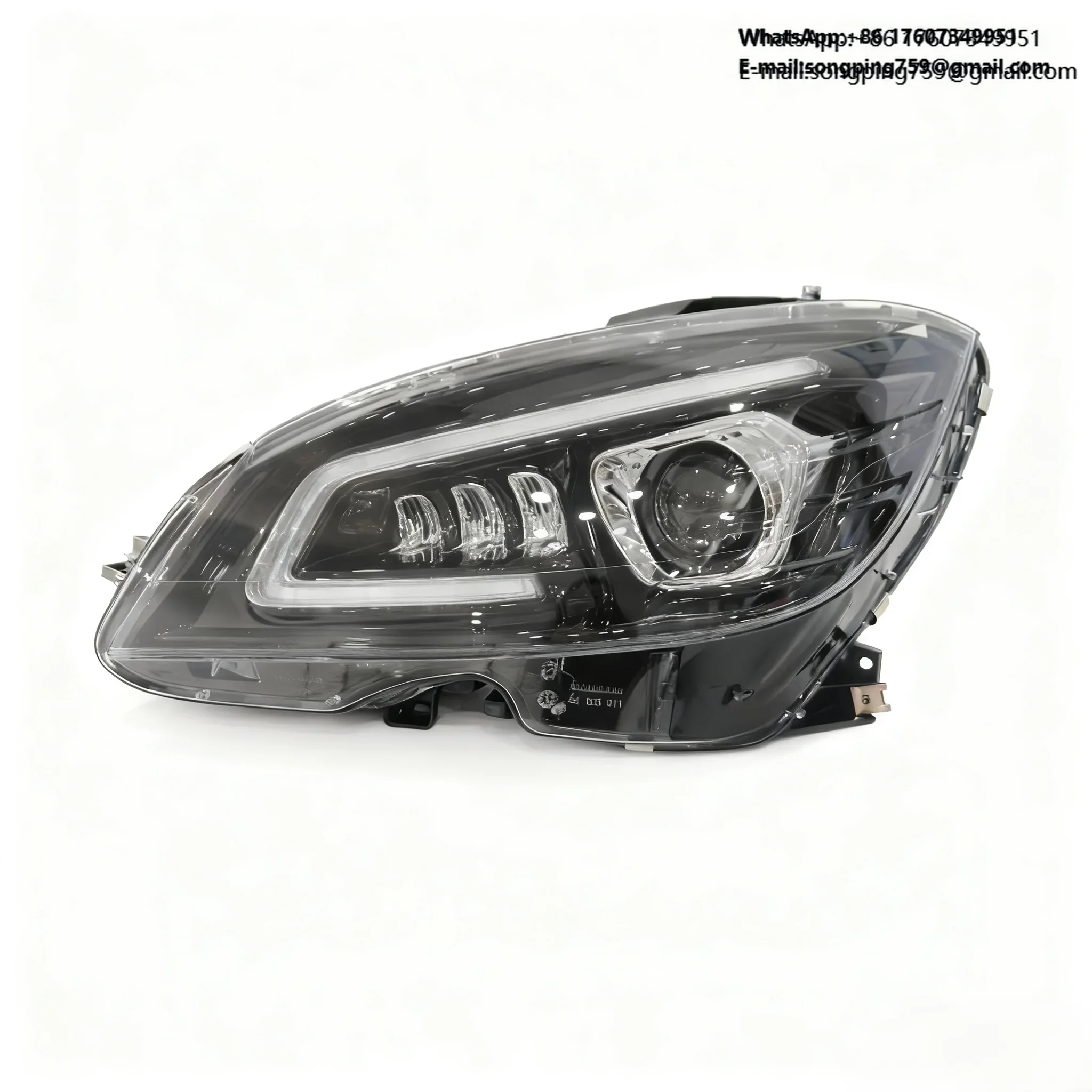 

Head Light for Mercedes Benz C Class W204 2007-2010 Assembly Modified Lens Cars Parts Front Lights Auto Accessories