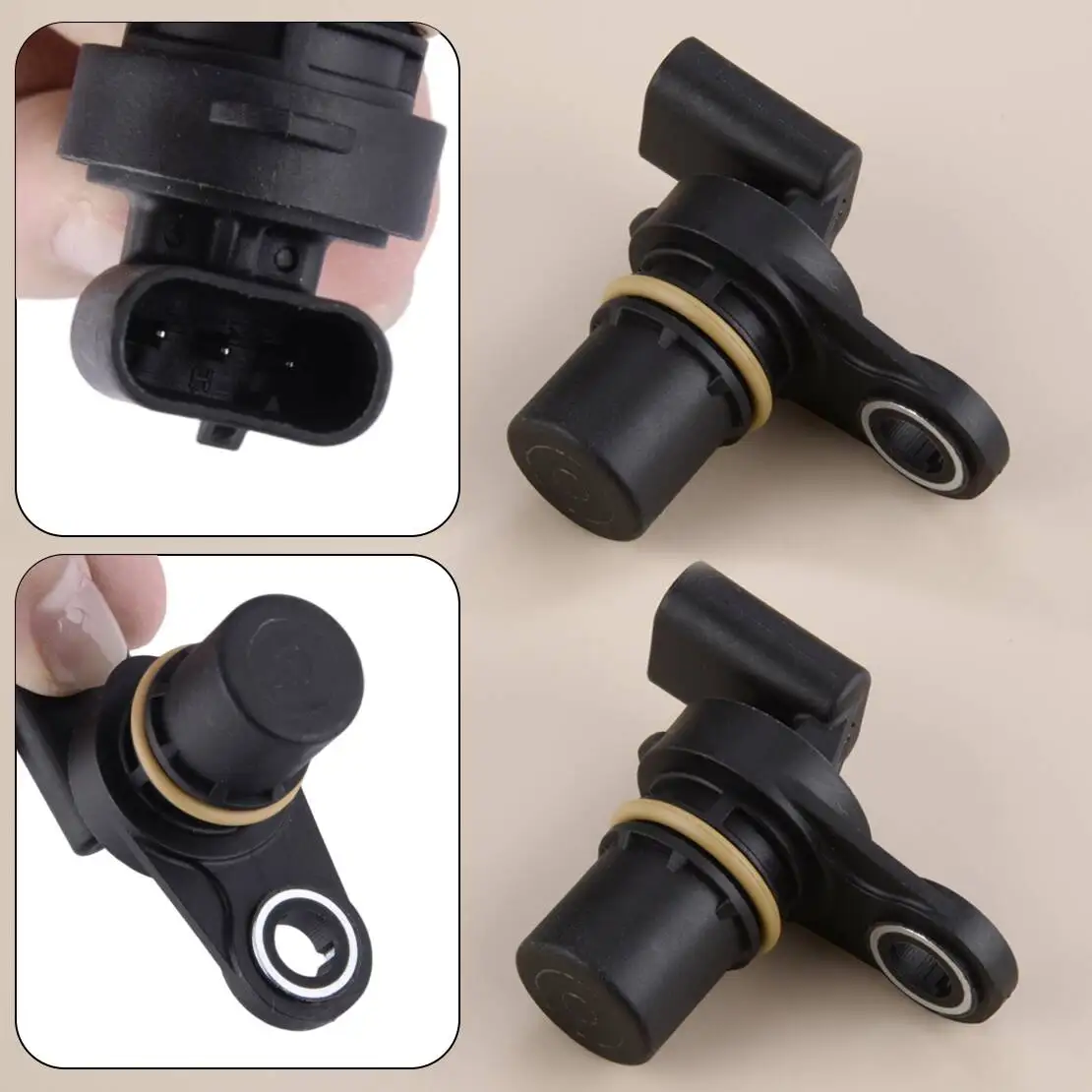05033308AB 68080819AB 68080819AC 2 uds Sensor de posición de árbol de levas apto para Chrysler 200 Dodge Dart Jeep Compass Ram ProMaster City