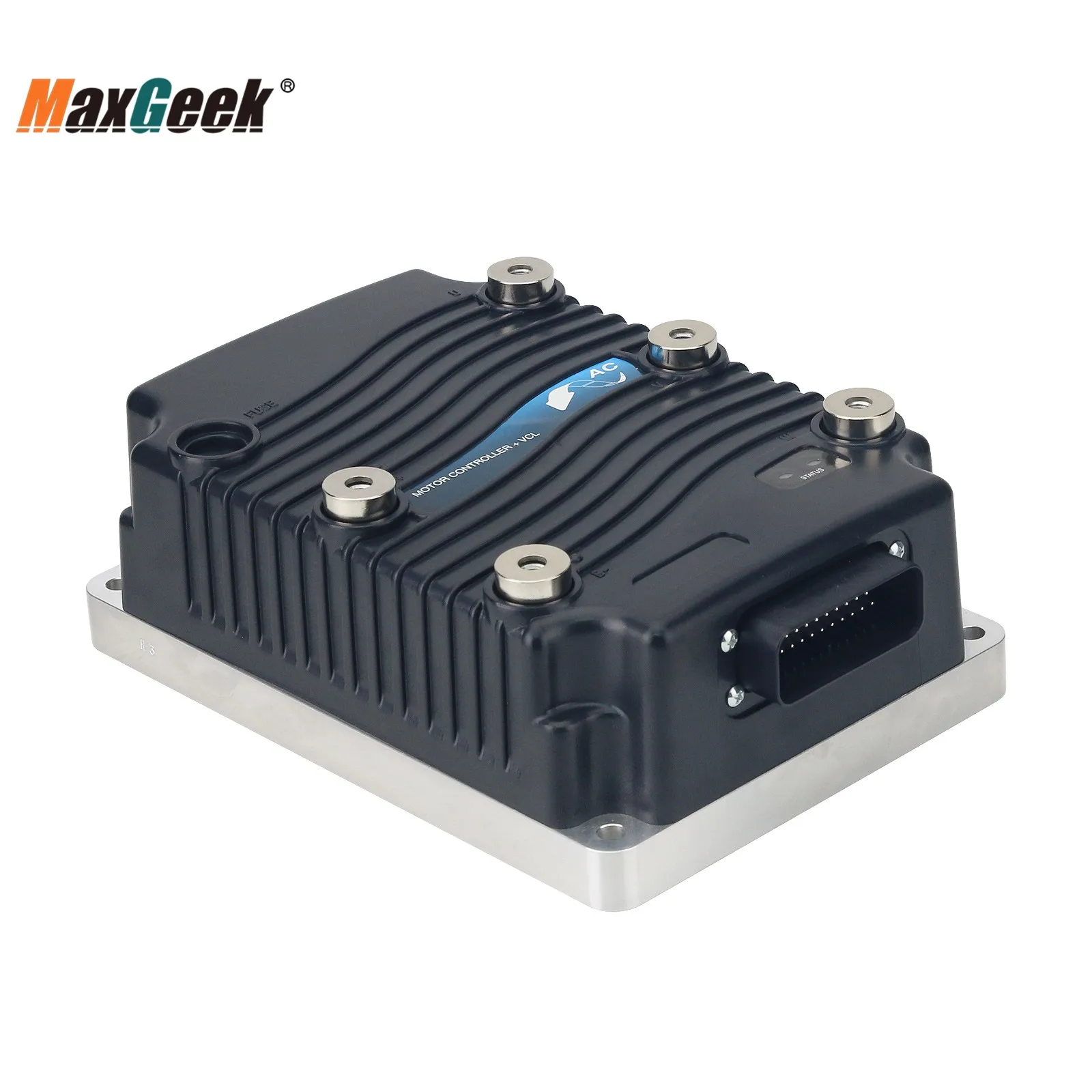 Maxgeek 1236-5401 Programmable AC Motor Controller 36-48V 450A High Power Motor Controller Replacement Curtis