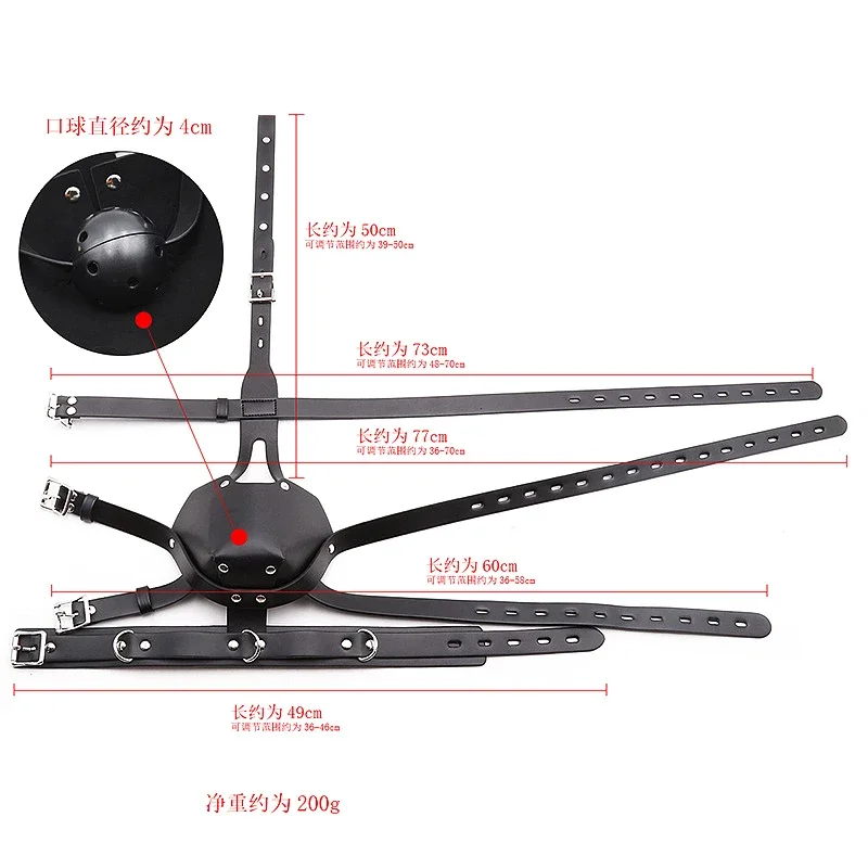 Erwachsene Sexy PU Leder Harness Maske Fetisch Verband Kopf Masken Haube Halloween Party Cosplay Spiele Aushöhlen Haube Männer Gesichtsmaske