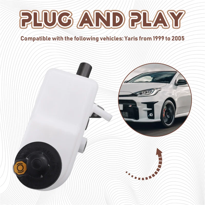 

A85E-47201-52022 Главный тормозной цилиндр премиум-класса для Toyota Yaris 1999-2005 47207-52022