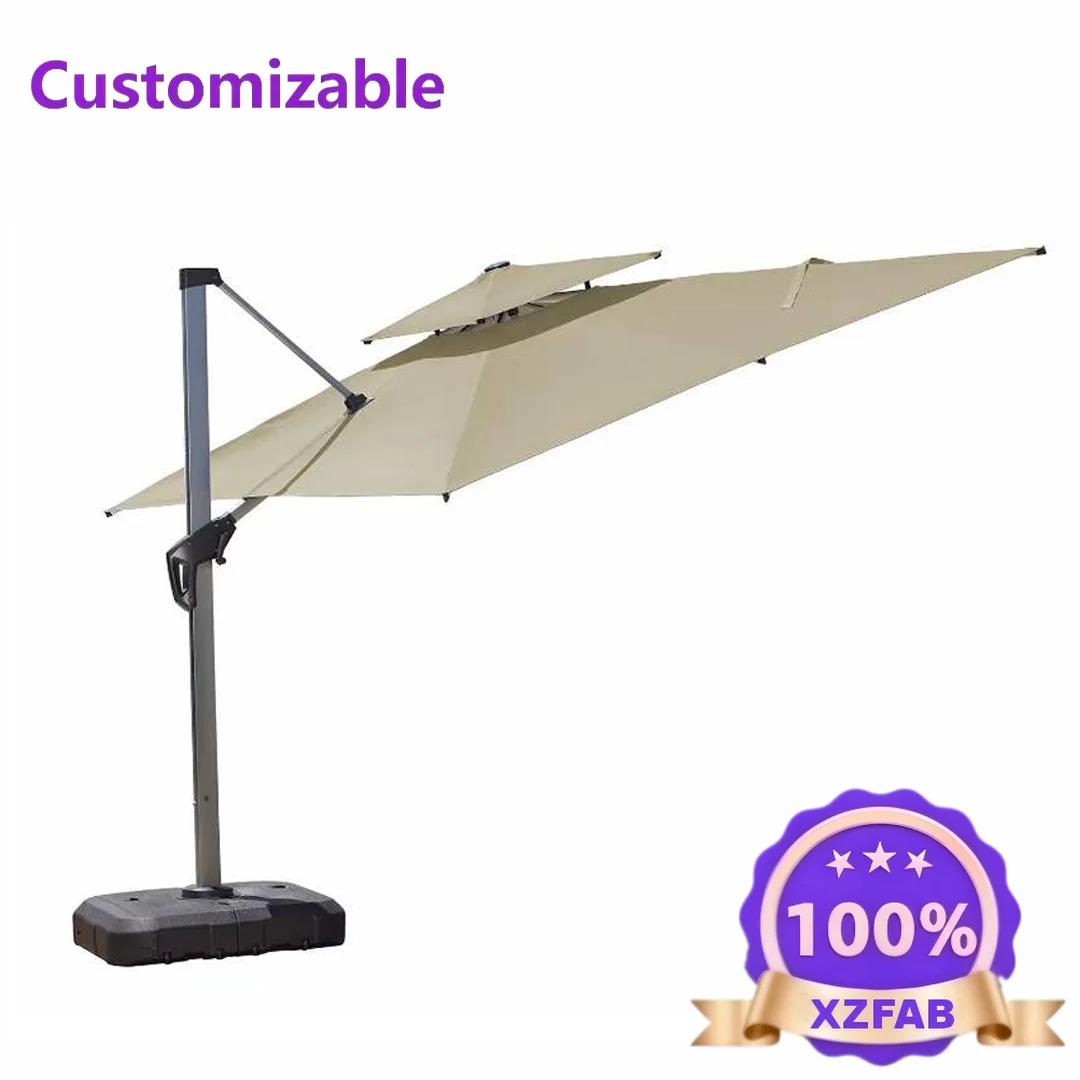 Factory Direct 2026 Outdoor Patio Parasol Roman Umbrella Beach with Fringe Beach Umbrella Manufacturer Outdoor Camping Chair