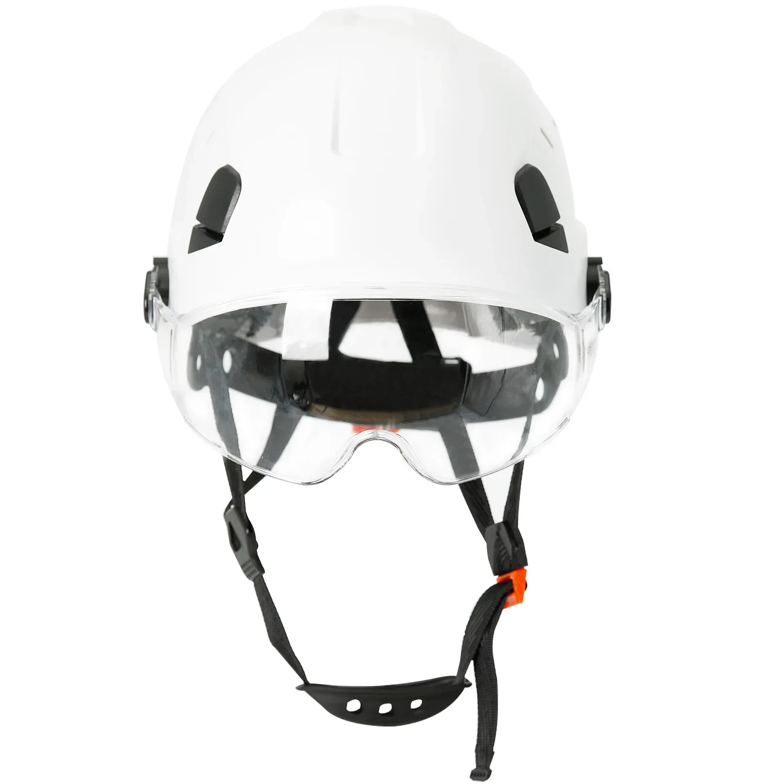 Construction Safety Helmet w/ Goggles ABS Hard Hat Outdoor Working Helmets for Engineer Protective Helmet CE ANSI Certification