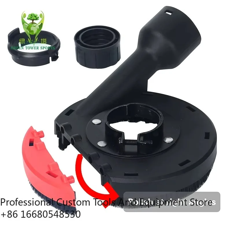 

4ee Angle Grinder Attachments Dust Collector Accessories Grinding Dust Shroud for Angle Grinder