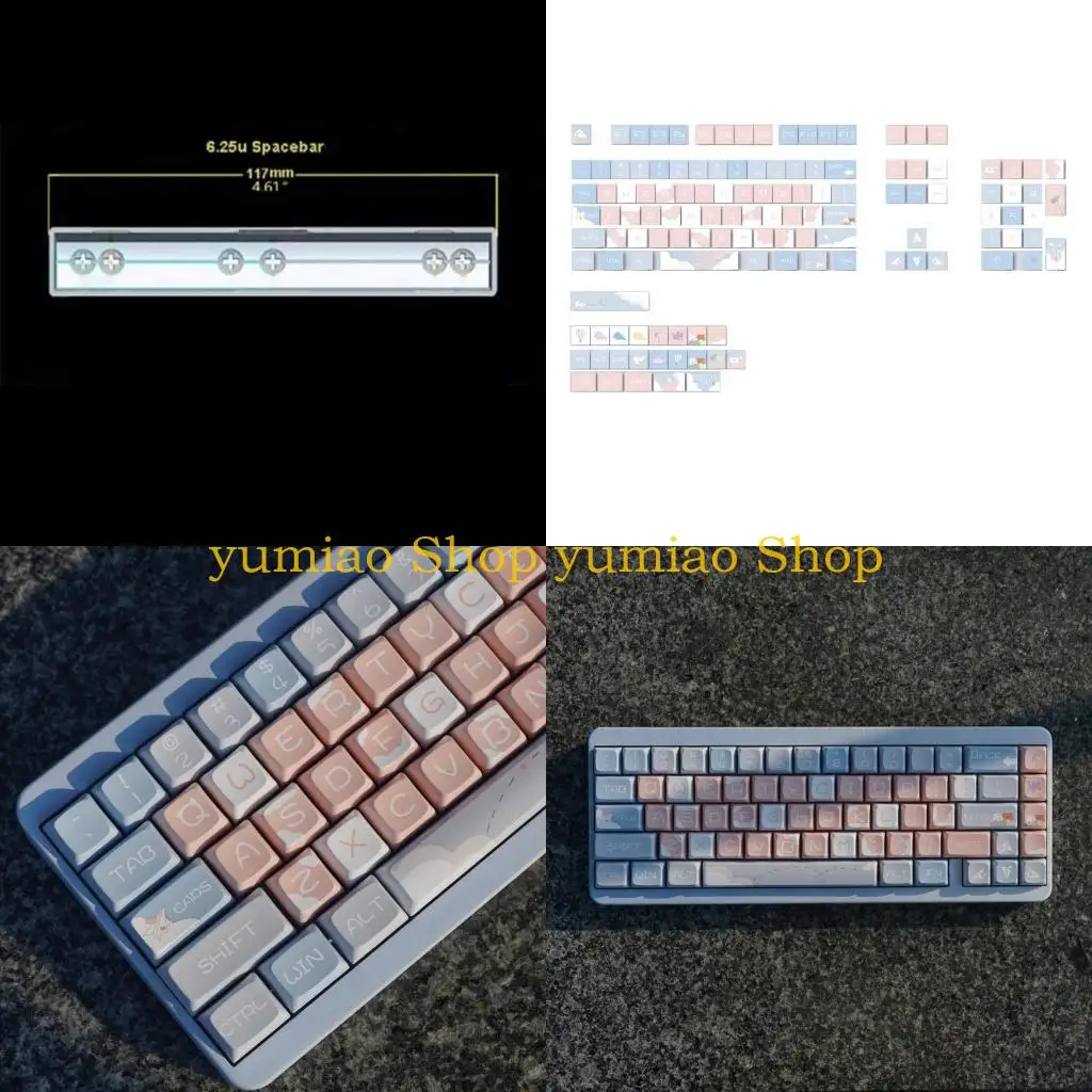 

587b xda Пешеходная плоскость Механические клавиатуры клавишные клавишные клавиши для 61 104 108