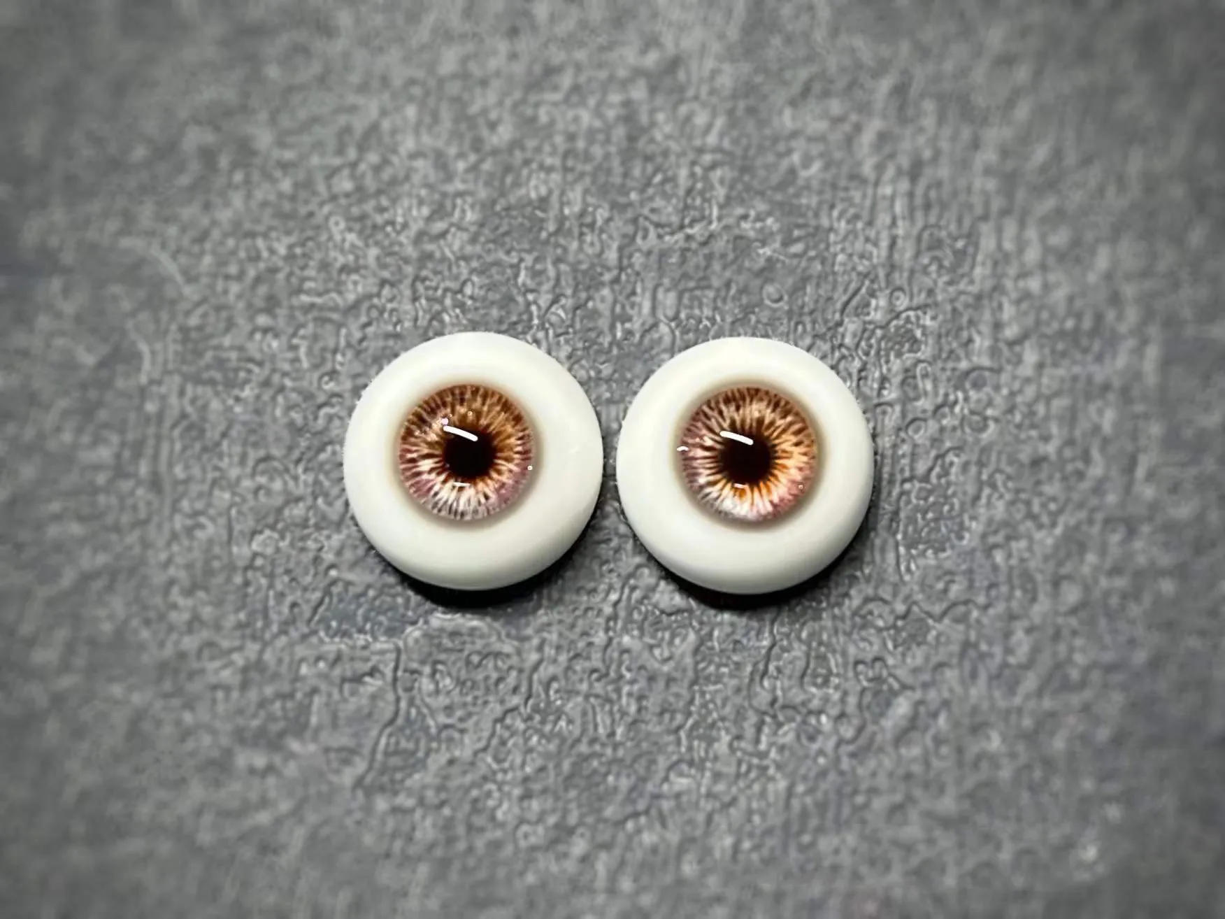 

Doll Accessories Imported Resin Eyes Safety Eye “Copper Bead” , Handmade 1/4 BJD Eyeball Toys Free Shipping