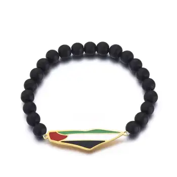 6 best sales Pulseira de bandeira com miçangas - №6