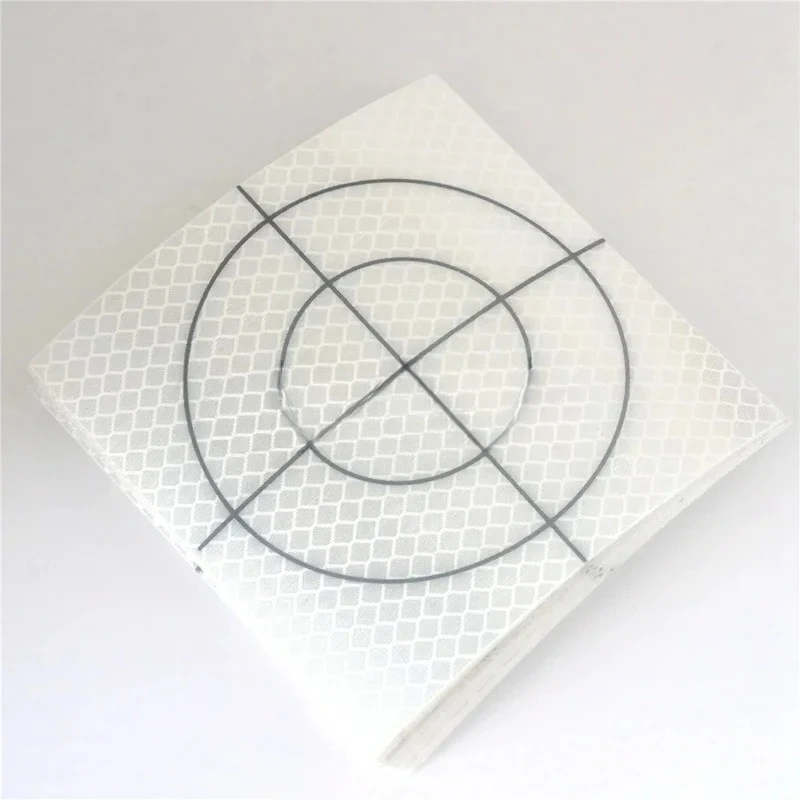 10cm White Reflector Sheet For Total Station Survey  sheet Reflective Tape Sticker  100 *  mm