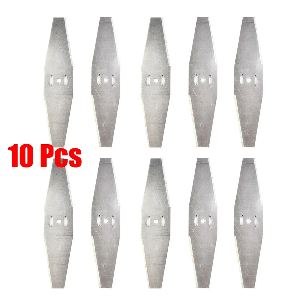 10 pz metallo tagliaerba lama decespugliatore lame testa utensili elettrici da giardino parti tosaerba accessori