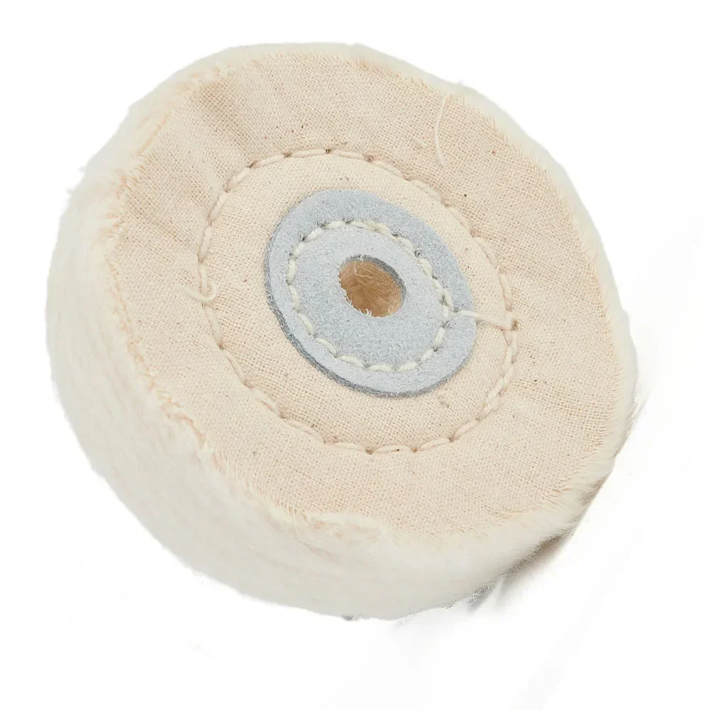 New Buffing Wheel Sanding 3 Inch Buffer Cloth Buffing For Rotary Tool Practical For Jewelry Heavy Duty Polisher
