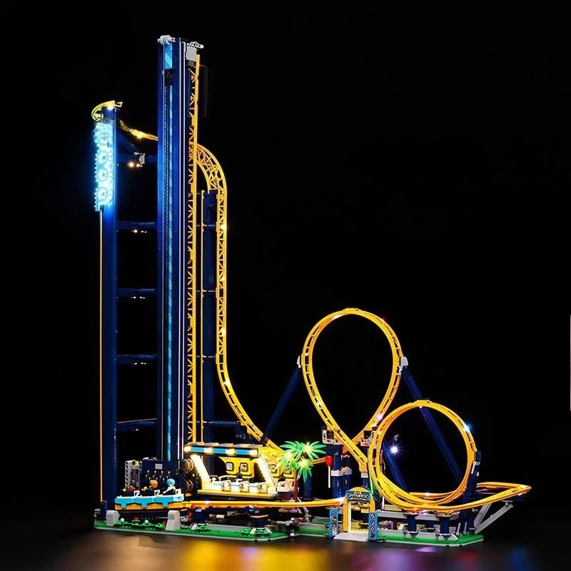 

No Model LED Lighting Set Suitable for LEGO Loop Coaster 10303 (Excluding Building Blocks)