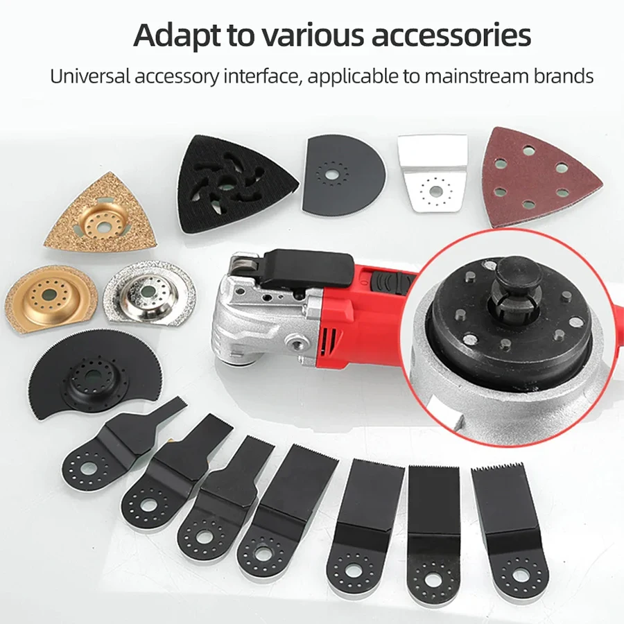 220V Universal Treasure Multi-function Trimmer Woodworking Power Tools Electric Shovel Hole Slotting Cutting and Sanding Machine