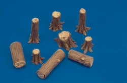 1:35 Scale Die-cast Resin Model Stump Wood Scene Layout Unpainted Free Shipping