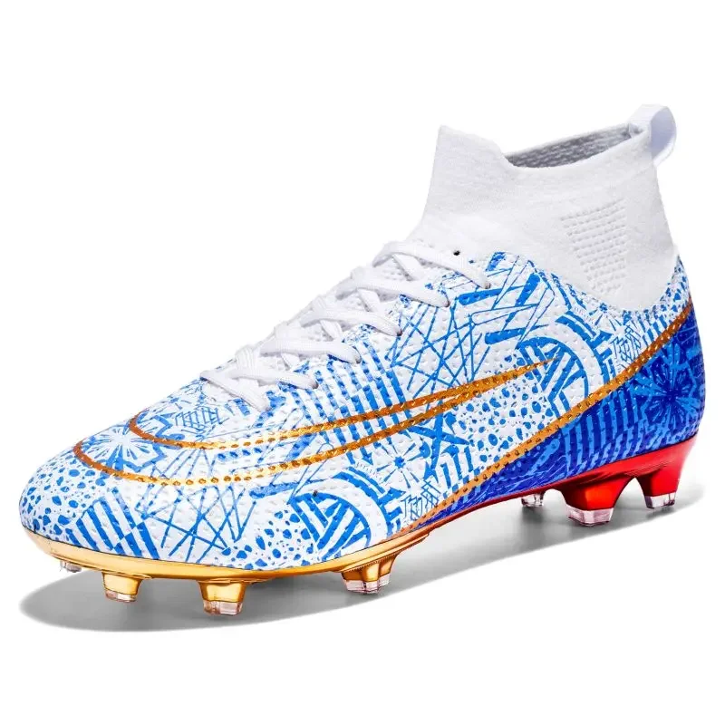 New Men Women Professional Football Boots Long Spikes Hot-selling High-quality Match Sport Training Non-Slip Ultralight