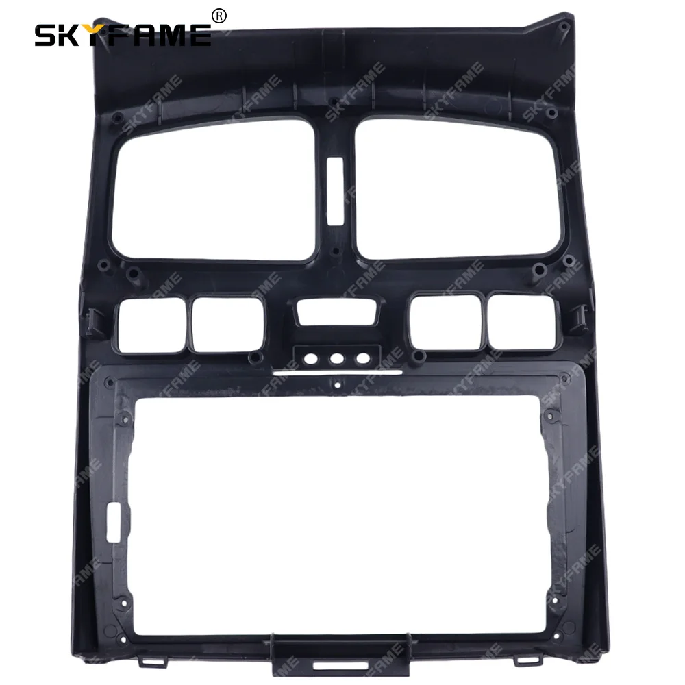 SKYFAME Car Frame Fascia Adapter Android Radio Dash Fitting Panel Kit For JAC S1 Hyundai Santa Fe Santafe