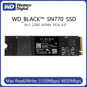 WD Black SN770 1TB Internal hotsell SSD