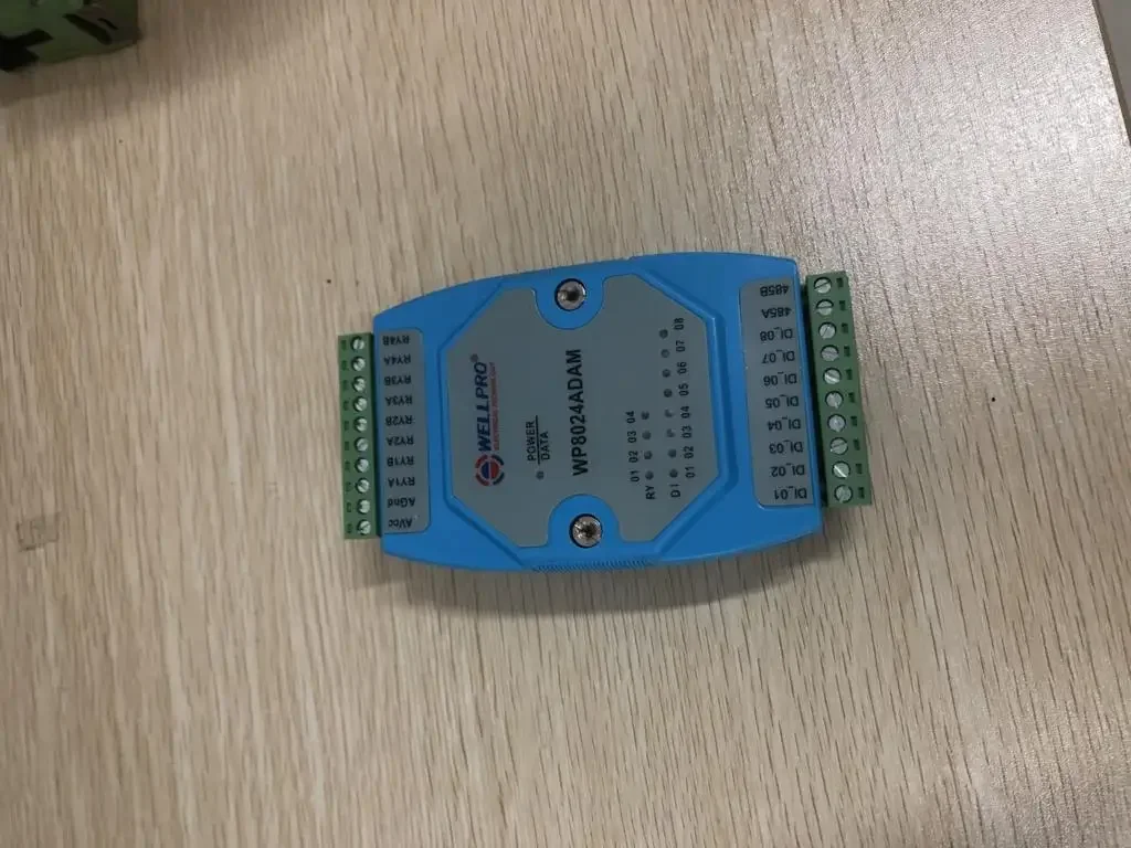 Digital input and output module isolated 8DI / 4RY MODBUS communication-WP8024ADAM