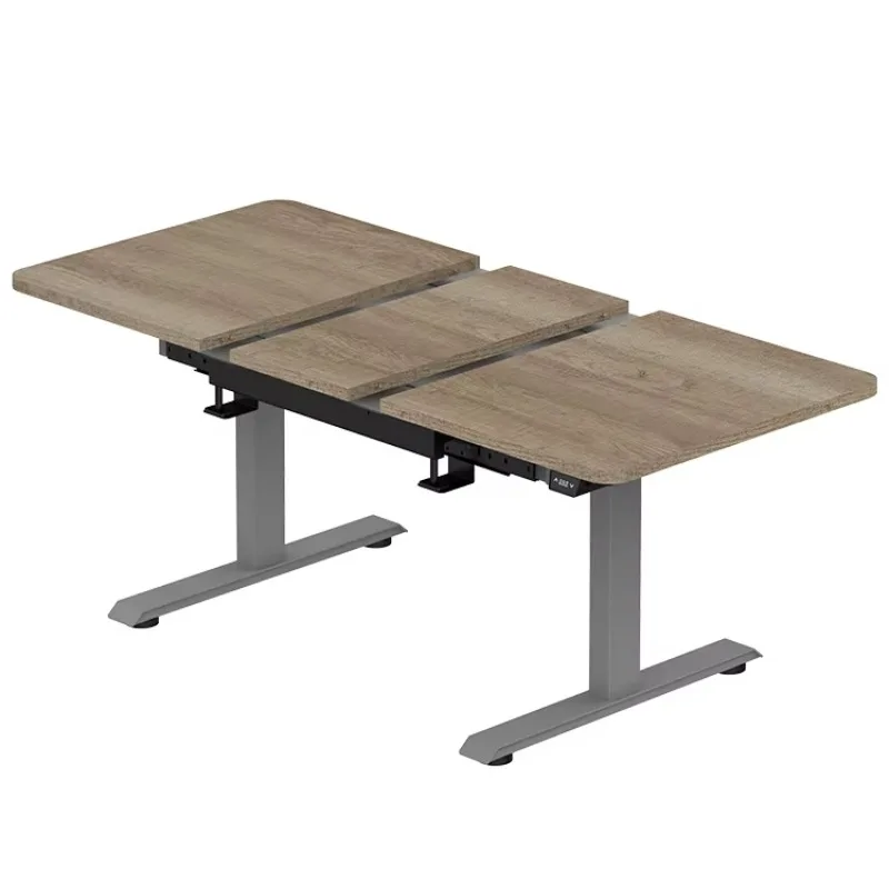 โครงโต๊ะปรับระดับความสูงและความกว้างได้ มอเตอร์คู่ โต๊ะปรับระดับไฟฟ้าแบบยืน-นั่ง เฟอร์นิเจอร์สำนักงานสุดหรู
