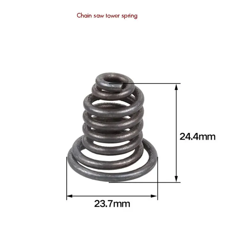 52/58 Chain Saw Shock Absorber Tower Spring Seat Replaces Gasoline Saw Shock Absorber Spring Stop Chain Block Spring