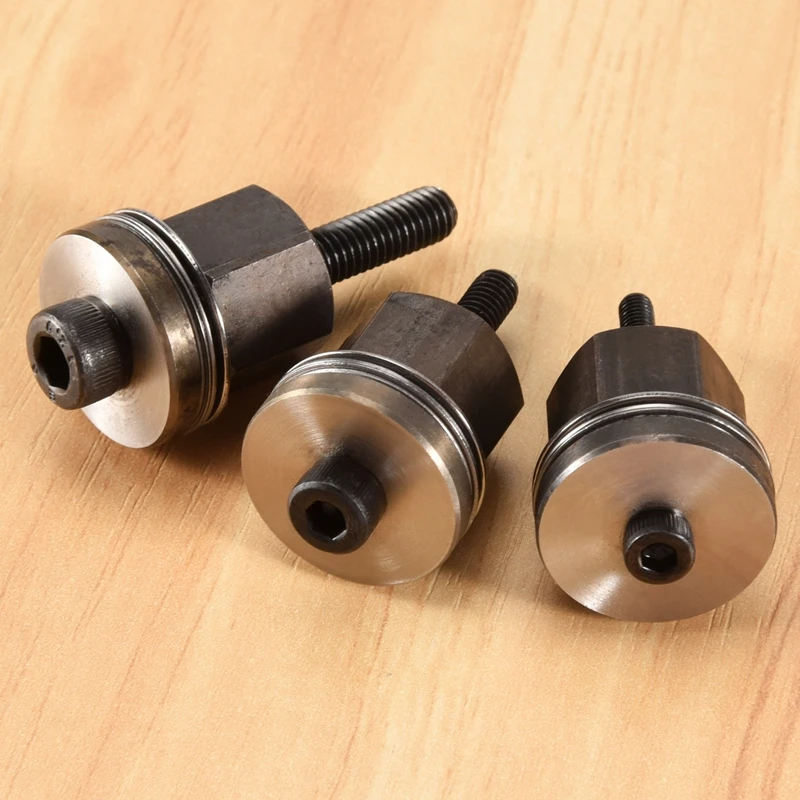 Mão Rivet Ferramenta Steel Head Set, Manual Riveter Substituir, Dica Porca, Mandril Cabeça, M3, M4, M5, M6, M8, M10, 6pcs