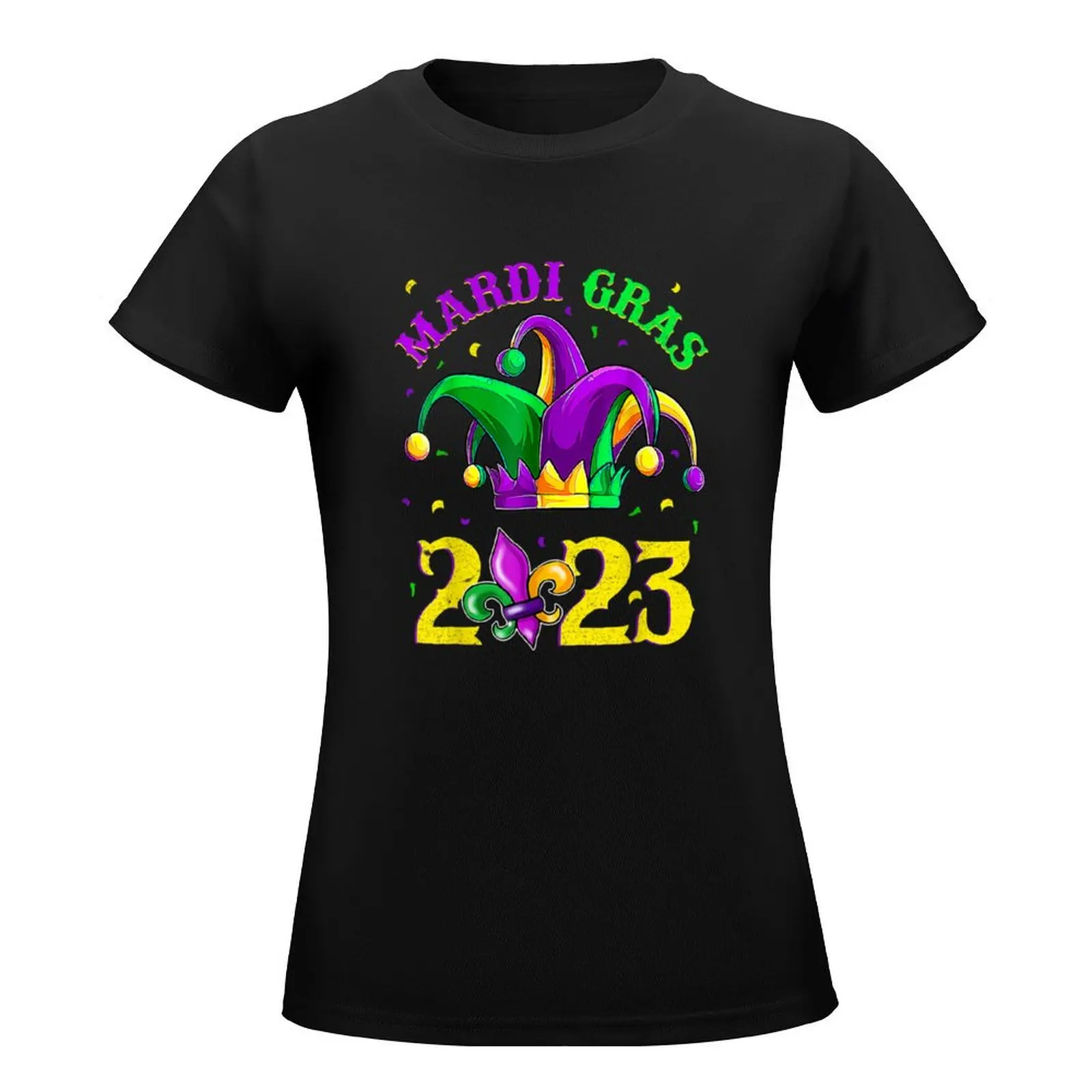 Happy Mardi Gras 2023 Jester Outfit Kids Girl Boy Men Women, Funny Mardi Gras, Mardi Gras Party T-Shirt