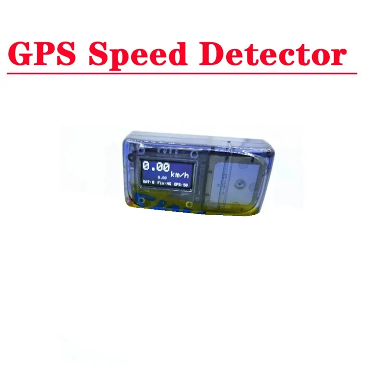 ZMR Speed Detector Speedometer Built-in LIPO Battery for RC Model Car Airplane FPV Racing Freestyle Drones DIY Parts