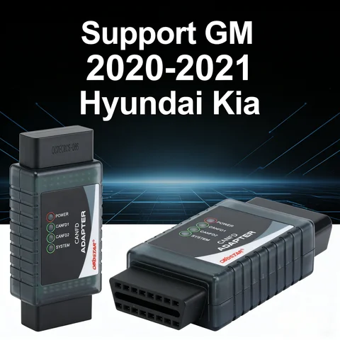 Адаптер OBDSTAR CAN FD работает с X300 DP Plus и Pro4 поддерживает GM 2020 2021 и Hyundai Kia Airbag Odomaster P50 для p50