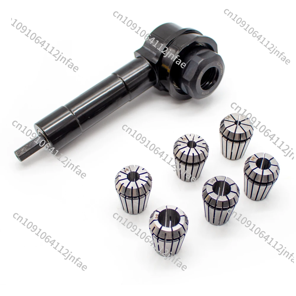 

Professional 90° Drill Converter | High Torque Right Angle Drill Attachment with ER25 Collet Set