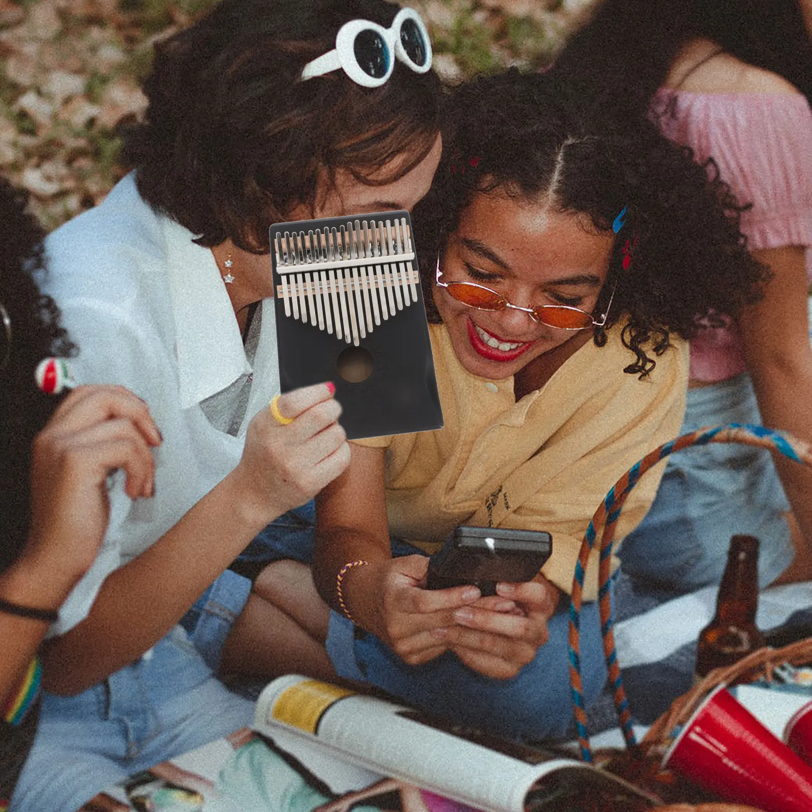 

Kalimba Mini Finger Thumb Music Instrument Gifts Piano Musical Kalinba Instruments Stainless Steel Beginner Child