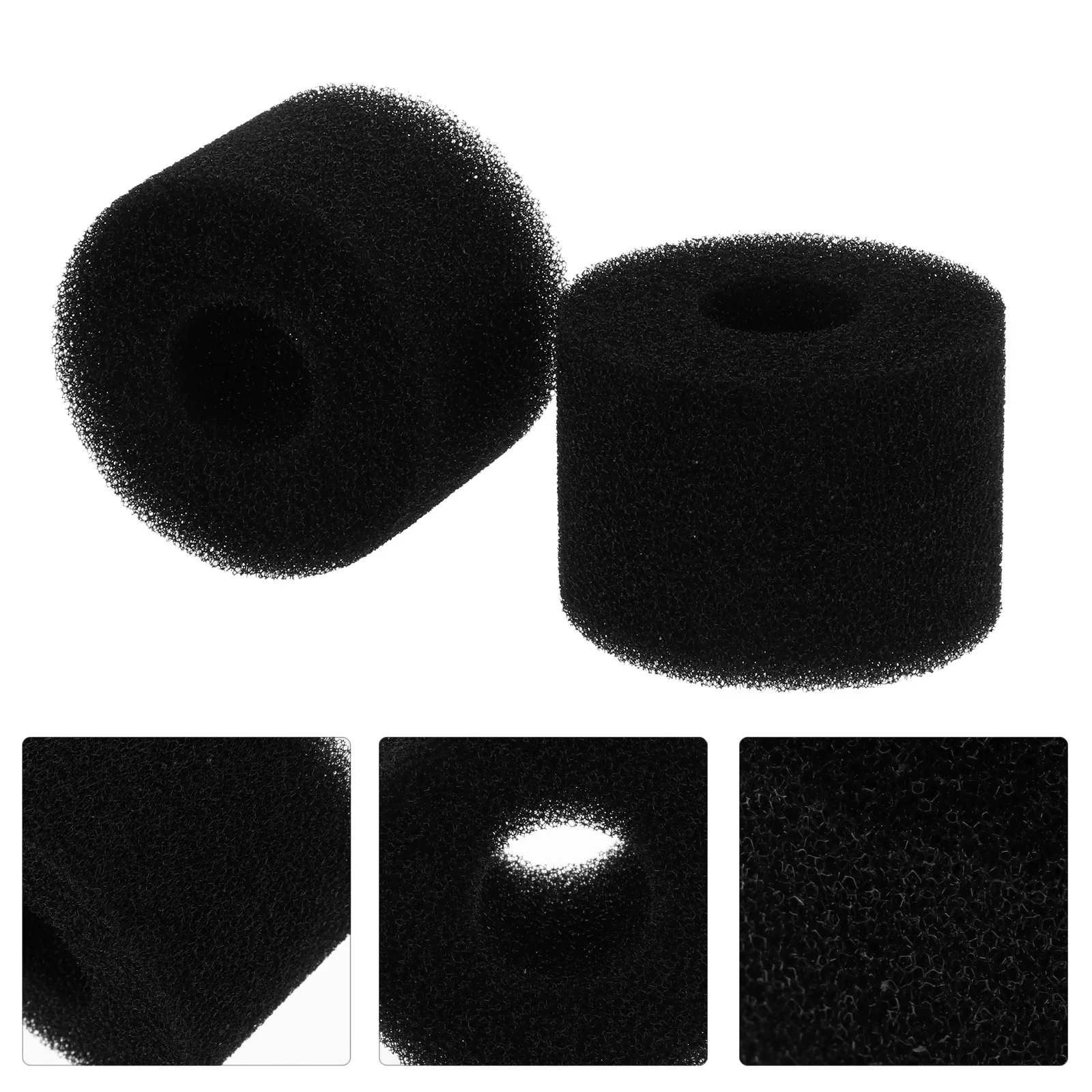 

2Pcs Pool Cleaner Sponge Cylinder Filter Pump Accessory Durable Easy to Use Transparent Water Sewage Filter Sponge
